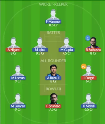 Dream11 SL Team