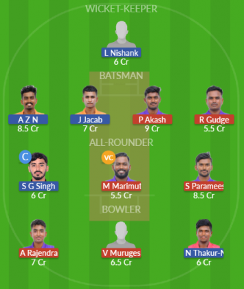 Dream11 SL Team