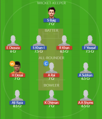 Dream11 SL Team
