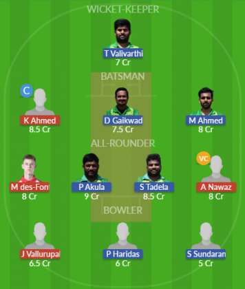 Dream11 SL Team