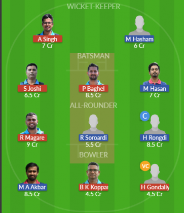 Dream11 SL Team