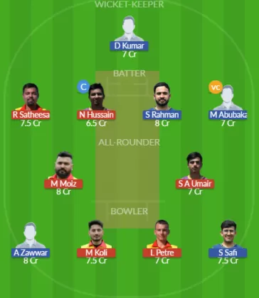 Dream11 SL Team