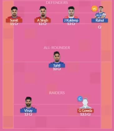 Dream11 SL Team