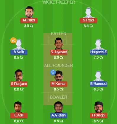 Dream11 SL Team