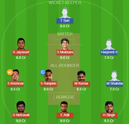 Dream11 SL Team