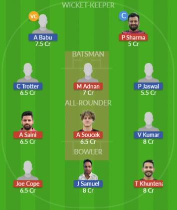 Dream11 SL Team