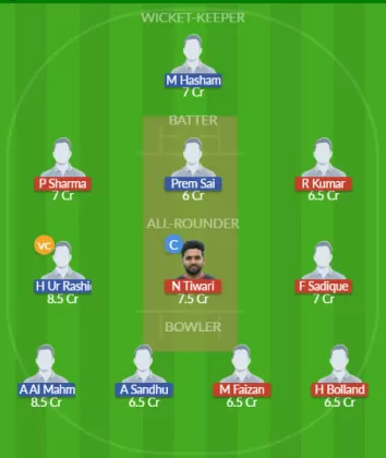 Dream11 SL Team