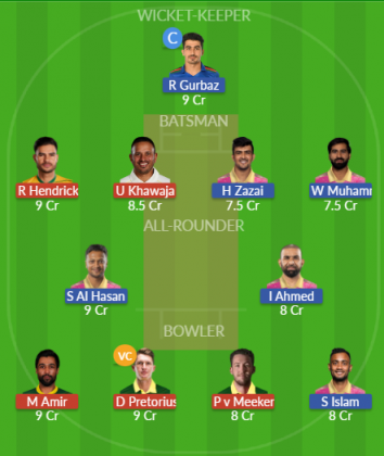 Dream11 SL Team