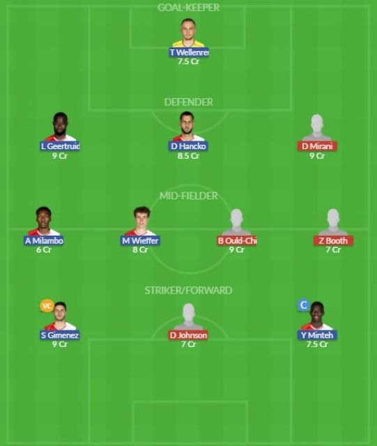 Dream11 SL Team