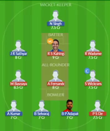 Dream11 SL Team