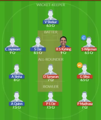 Dream11 SL Team