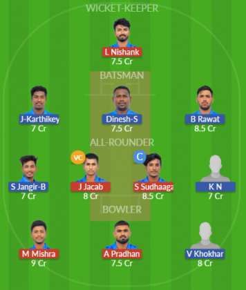 Dream11 SL Team