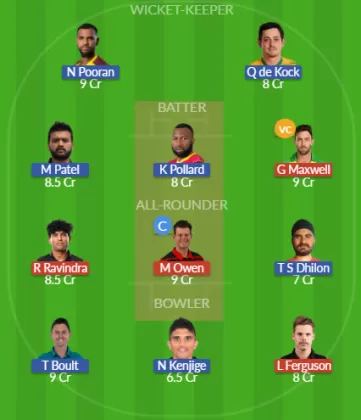 Dream11 SL Team