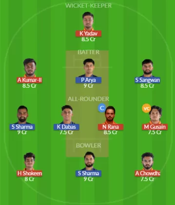 Dream11 SL Team