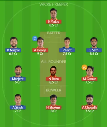 Dream11 SL Team