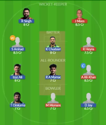 Dream11 SL Team