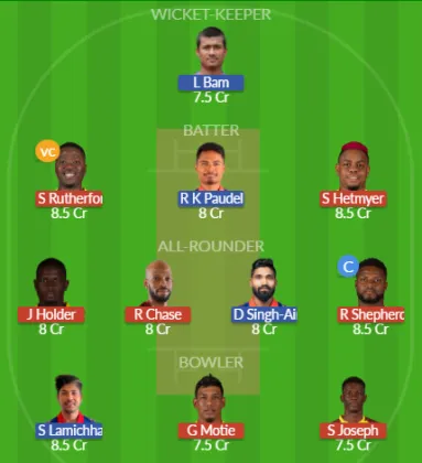 Dream11 SL Team