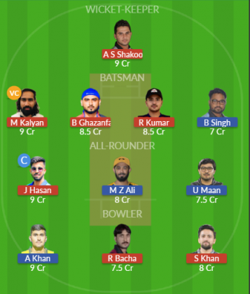 Dream11 SL Team