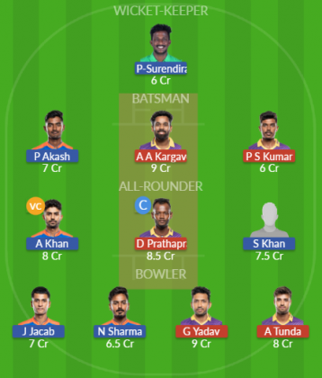 Dream11 SL Team