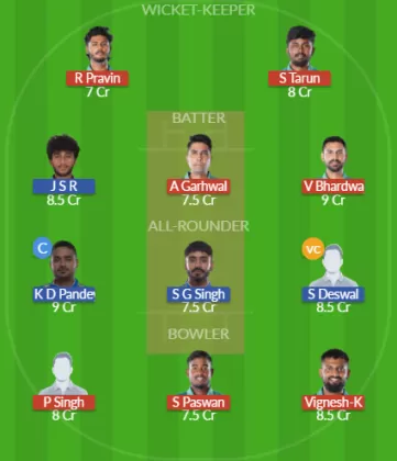 Dream11 SL Team