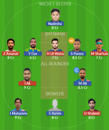 Dream11 SL Team