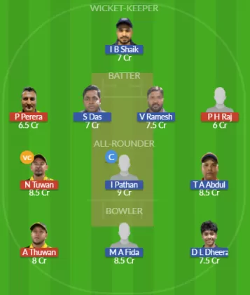 Dream11 SL Team