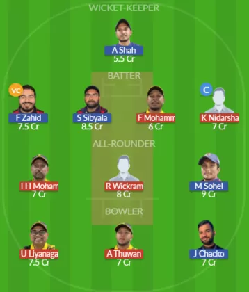 Dream11 SL Team