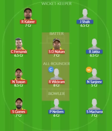 Dream11 SL Team