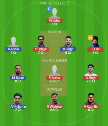 Dream11 SL Team