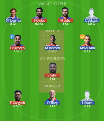Dream11 SL Team