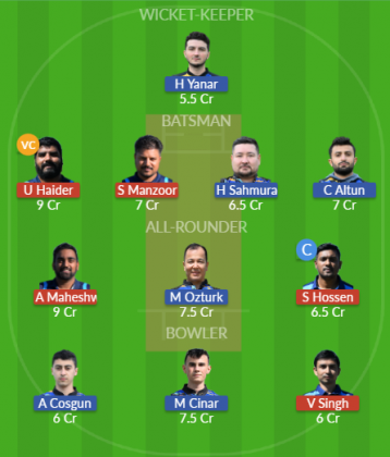 Dream11 SL Team