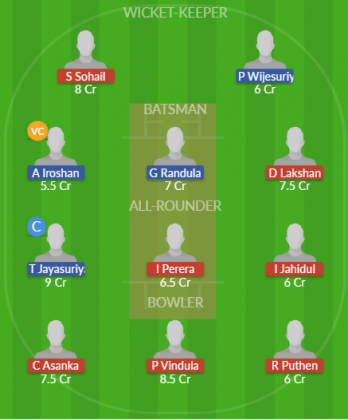 Dream11 SL Team
